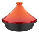 Tajine 2-color, orange - oriental pan with lid