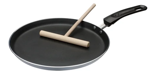 "Crêpe frying pan 26 cm (grey-black) image"