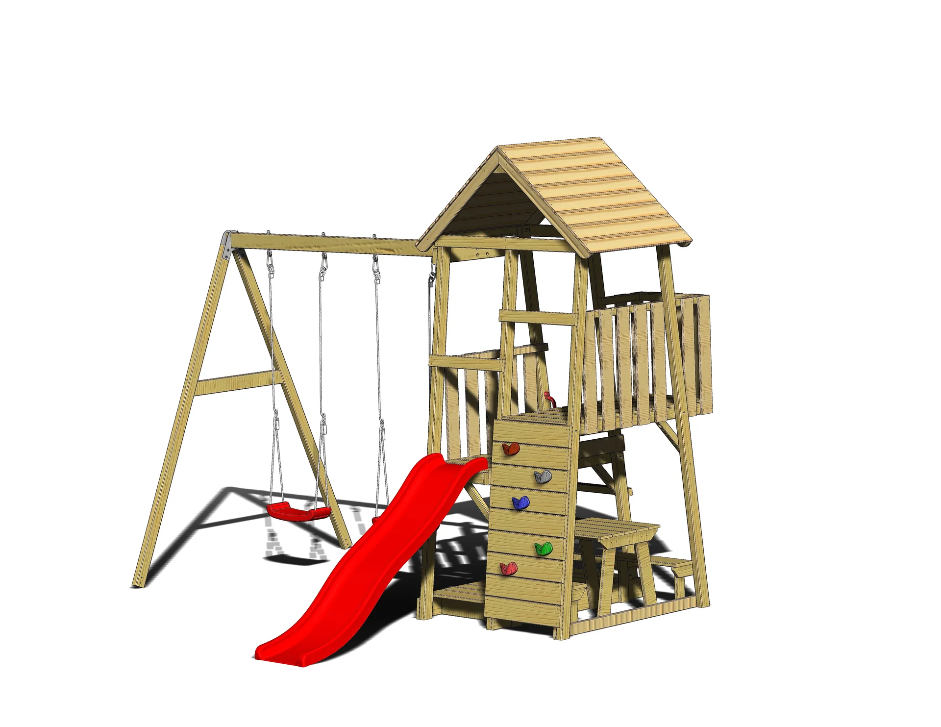 "Flamingo play tower image"