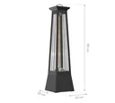 Volcano radiant heater