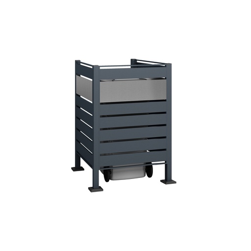 "Westmann Bin Enclosure Planum Single 120 cm anthracite (1× 240 L) image"