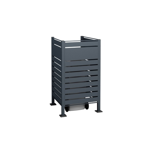 "Westmann Wheelie Bin Enclosure Planum Single 150 cm anthracite (1× 240 L) image"