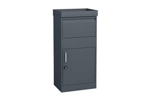 "Westmann parcel box Piet metal anthracite image"