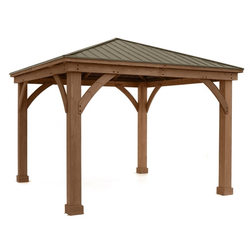 "Westmann Wooden Pavilion Devon 12×12 Natural image"