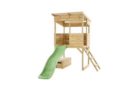 "Westmann Stilt House Wilderness Playhouse with Slide image"