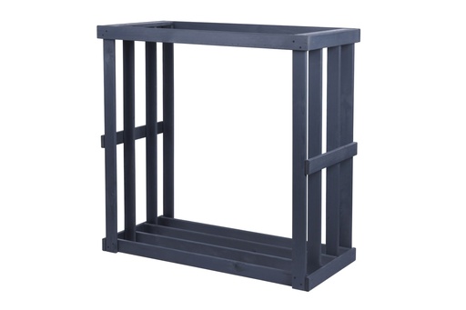 "Westmann Firewood Rack Harald Wood anthracite image"