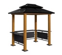 Sojag Grill Pavilion BBQ Maui Aluminum