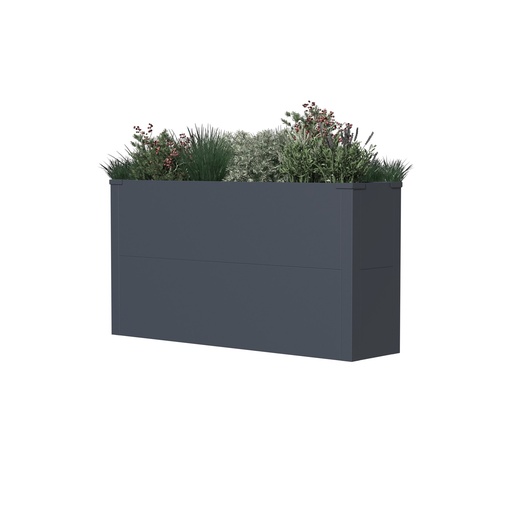 "Westmann Planter Box Talus L Metal anthracite image"