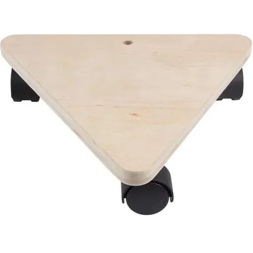 "Transport trolley - triangular - 290 x 290 x 290 mm - Max. load capacity 50 kg image"