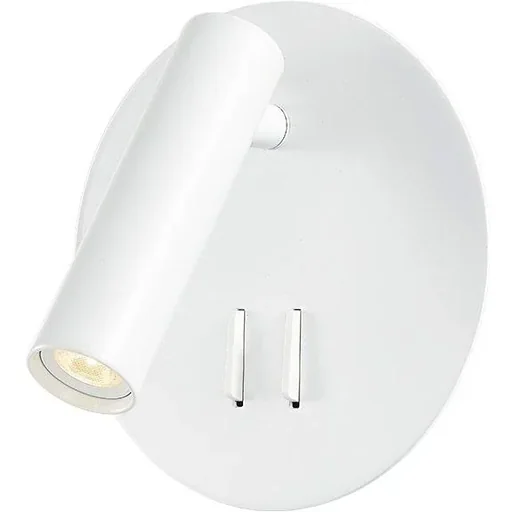 "VT-2963 LED wall light - White - 3W - 180 lumens - 3000K - Ideal for next to your bed image"