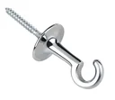 Rope hook, chrome-plated
