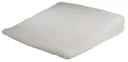 Seat wedge cushion in lambskin look