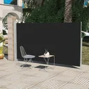 Wind/sun protection extension 160x300 cm black