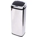 Stainless steel automatic sensor 50L trash can (square)