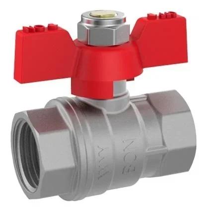 "Ball valve 1/2" with aluminum wing handle image"