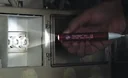 Voltage tester 111 with optical & acoustic signal & light