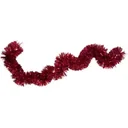 Christmas garland - red 2 meters - Ø15 cm