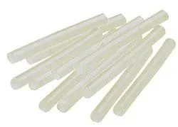 "Hot glue sticks, 12 pieces, 7.0 x 50 mm, transparent image"
