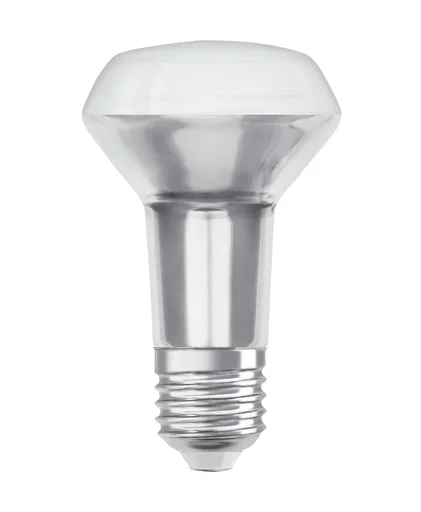 "LED SUPERSTAR reflector lamp R63 with 5.9 watts, E27, warm white, 36°, dimmable image"