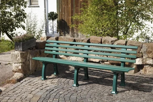 "Garden bench Juist green image"