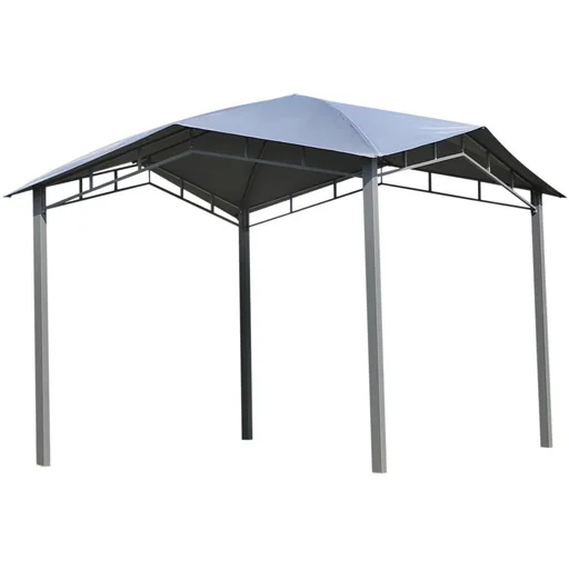 "Garden tent with geometric canopy image"