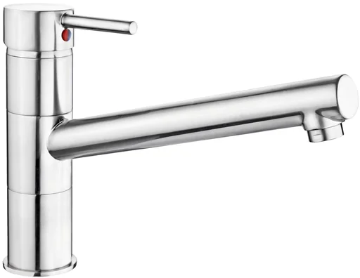 "ZELINA single-lever sink mixer stainless steel image"