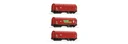 3er Set Schiebeplanenwagen DB