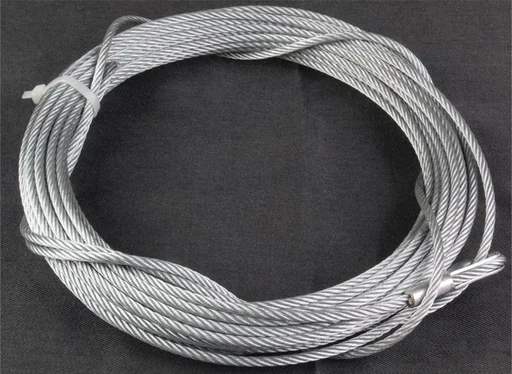 "Wire rope, Ø 4 mm, 15 m long image"