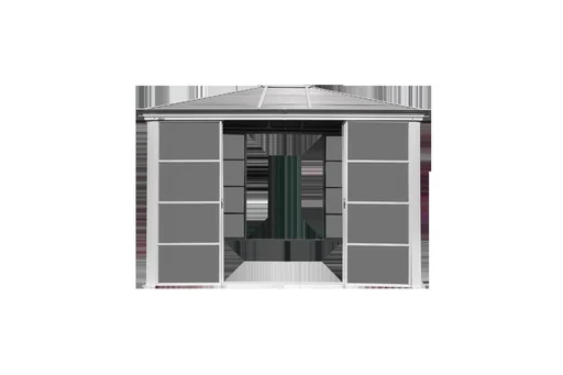 "Aluminum pavilion and winter garden Striano, champagne image"