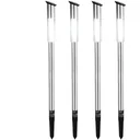 LED solar lamp set of 4 - path lighting - garden lighting - with twilight sensor