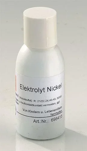 "Nickel electrolyte 30 ml bottle image"