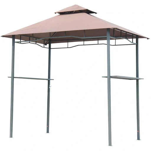 "Barbecue pavilion with double roof image"