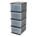 Stackable drawer, drawer box, size M