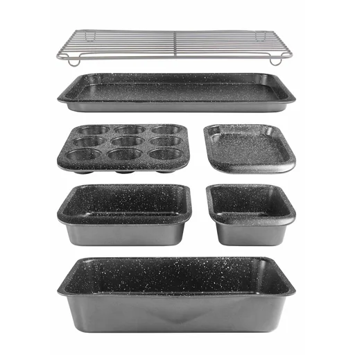 "Baking pan set, 7 pieces image"