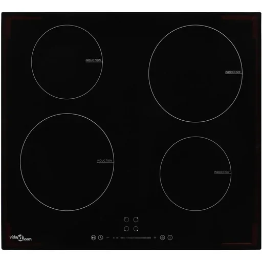 "Induction hob with 4 cooking zones, touch control 7000 W glass image"