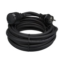 Rubber extension cable 10 M 3G2.5 pin earthing