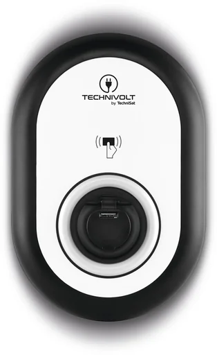 "TECHNIVOLT 100 charging station, 11 kW with integrated charging socket according to IEC 62196-2 Type 2 image"