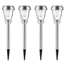 Solar LED path lights - 4 pieces