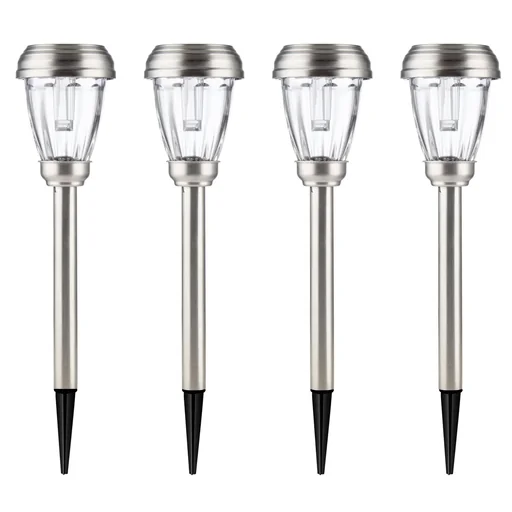 "Solar LED path lights - 4 pieces image"