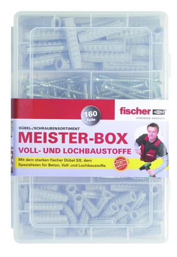 "Expansion dowels Meister Box SX with screws, 160 pcs. image"
