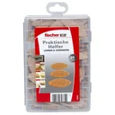 Flat dowel assortment Practical helpers 85 pieces