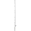 Classic plastic pole 105 cm, single-stage, white (5 pieces)