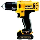 DCD710C2 cordless screwdriver with 2 batteries