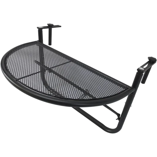 "Height-adjustable balcony hanging table image"