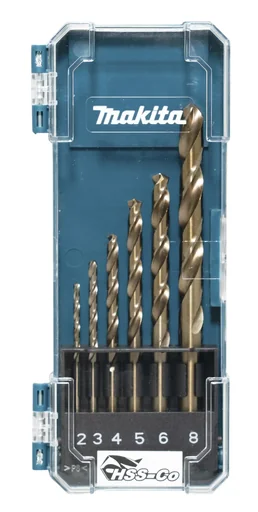 "HSS-Co drill bit set 6-piece image"
