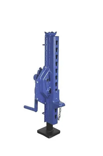 "Steel winch VSK-5, DIN 7355, adjustable claw, safety crank, load capacity: 5000/3000 kg (claw), height 720 mm image"