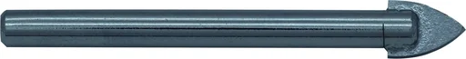 "Glass drill bit carbide with round shank 5-piece image"