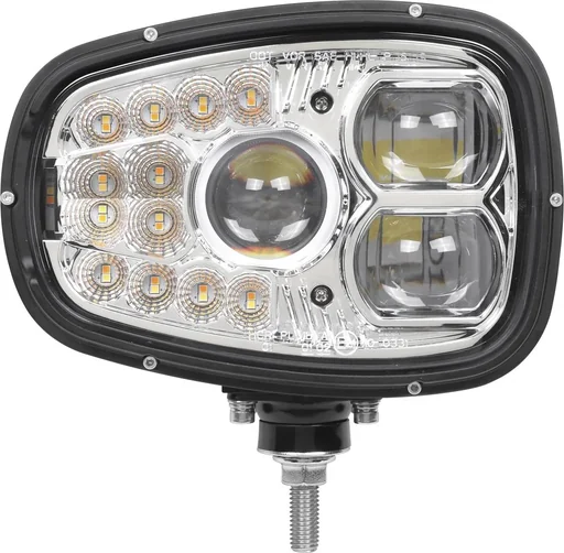 "LED complete headlight right 12 to 32 Volt image"