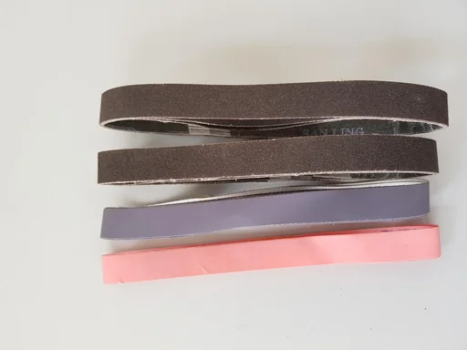 "Sanding belt set 12 pieces, 3 x K180-K220-K6000-K10000 each image"