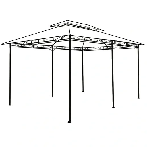 "Topas metal frame gazebo 3 x 4 m image"